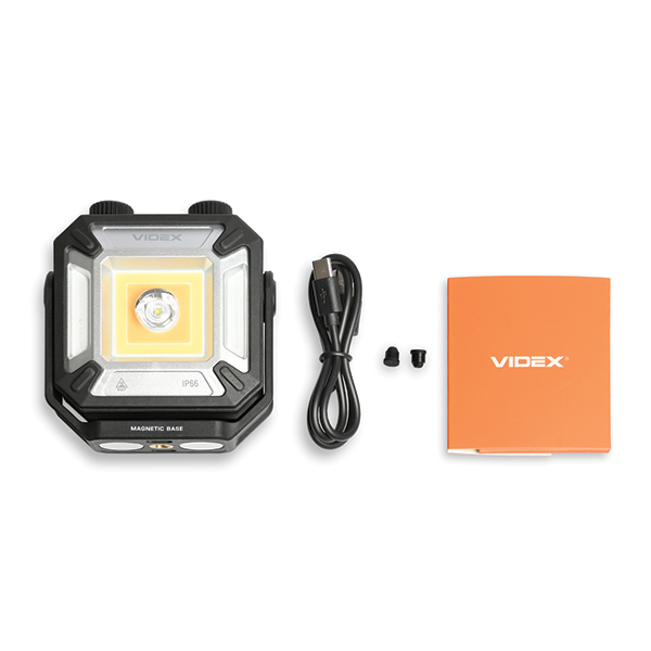 Портативний багатофункціональний ліхтарик VIDEX VLF-M048 1500Lm 5000K. Фото 8