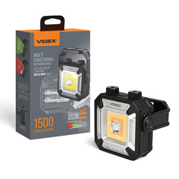 Портативний багатофункціональний ліхтарик VIDEX VLF-M048 1500Lm 5000K. Фото 9