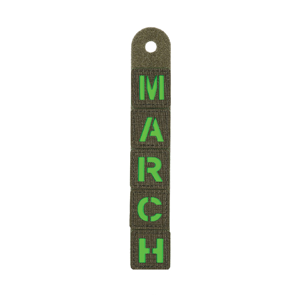 M-Tac нашивка MARCH Ranger Green/Green/GID