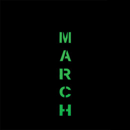 M-Tac нашивка MARCH Black/GID