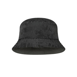Панама Buff Travel Bucket Hat Gline, Black- Grey