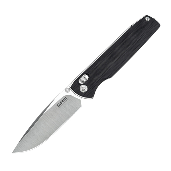 Ніж складаний SRM Terrier 258L-GB, чорний