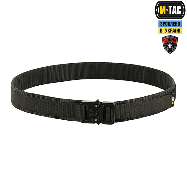 M-Tac ремінь Cobra Buckle Tactical Belt Gen.II Black