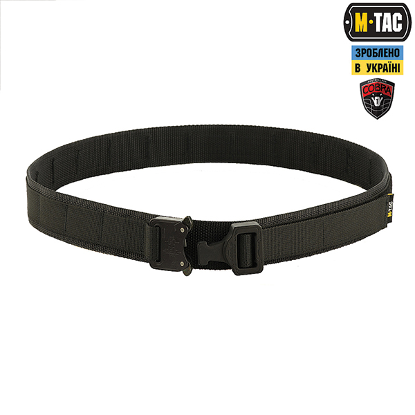 M-Tac ремінь Cobra Buckle Tactical Belt Gen.II Black. Фото 2
