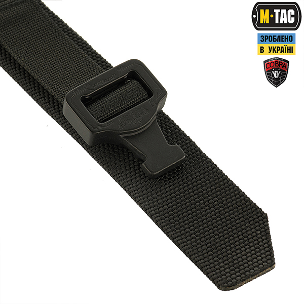 M-Tac ремінь Cobra Buckle Tactical Belt Gen.II Black. Фото 3