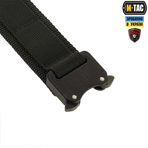 M-Tac ремінь Cobra Buckle Tactical Belt Gen.II Black. Фото 4