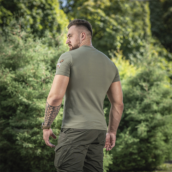 M-Tac футболка Гетьман Сагайдачний Light Olive. Фото 12