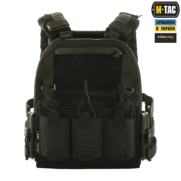 M-Tac плитоноска Cuirass QRS Black. Фото 2