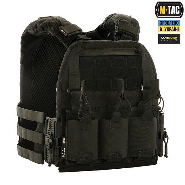 M-Tac плитоноска Cuirass QRS Black. Фото 3