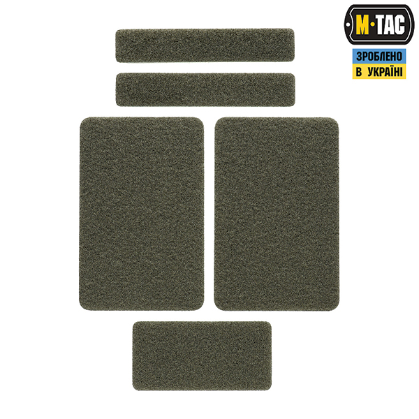 M-Tac комплект липучок (5 шт) Dark Olive