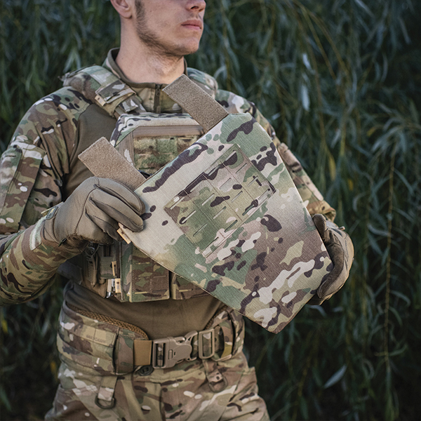 M-Tac Фартух протиуламковий з балістичним пакетом 1 клас Laser Cut Multicam. Фото 13