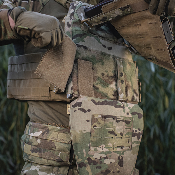 M-Tac Фартух протиуламковий з балістичним пакетом 1 клас Laser Cut Multicam. Фото 9