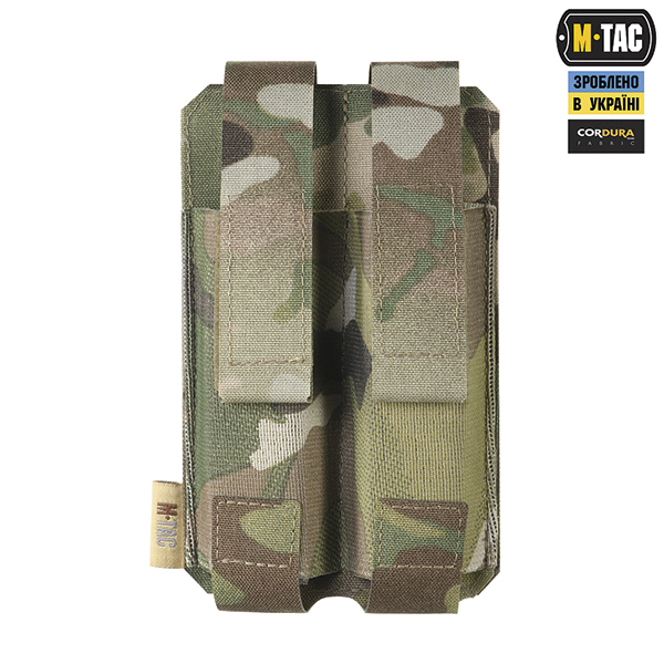 M-Tac підсумок подвійний для пістолетного магазину АПС Laser Cut Gen.II  Multicam. Фото 2