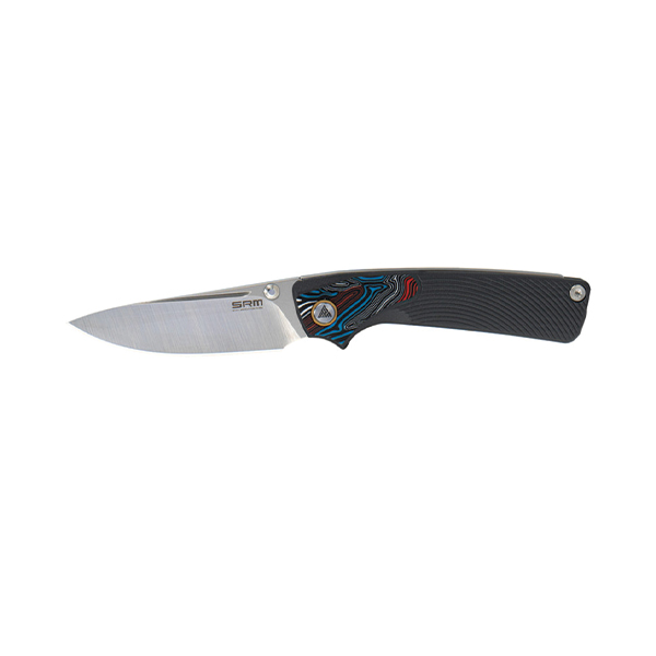 Ніж складаний SRM Dome 106M-GK, чорний. Фото 2