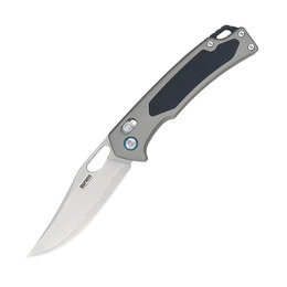 Ніж складаний SRM Retriever 9203-AK, чорно-сірий