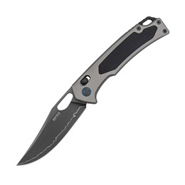 Ніж складаний SRM Retriever 9203-AK2, чорно-сірий