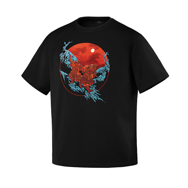 M-Tac футболка Two Samurai Oversize Cotton Hard Black