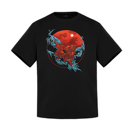 M-Tac футболка Two Samurai Oversize Cotton Hard Black. Фото 2