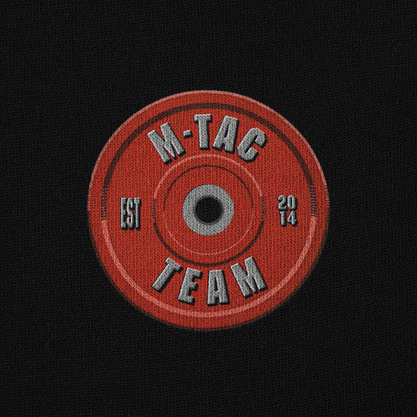 M-Tac футболка Train Hard Oversized Cotton Hard Black. Фото 9