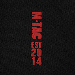M-Tac футболка Train Hard Oversized Cotton Hard Black. Фото 8