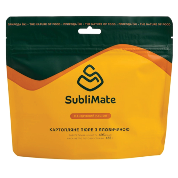 Sublimate Картопляне пюре з яловичиною