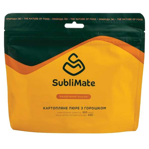 Sublimate Картопляне пюре з горошком