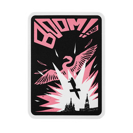 M-Tac наклейка Boom!! Фламінго Pink