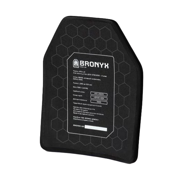 Комплект бронеплит BRONYX L Клас захисту 3 . Фото 2