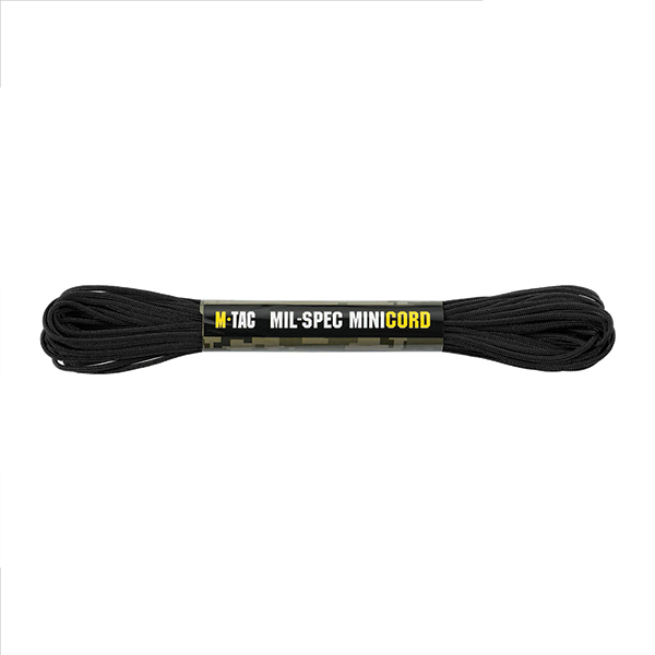 M-Tac паракорд Minicord Mil-Spec 15m Black