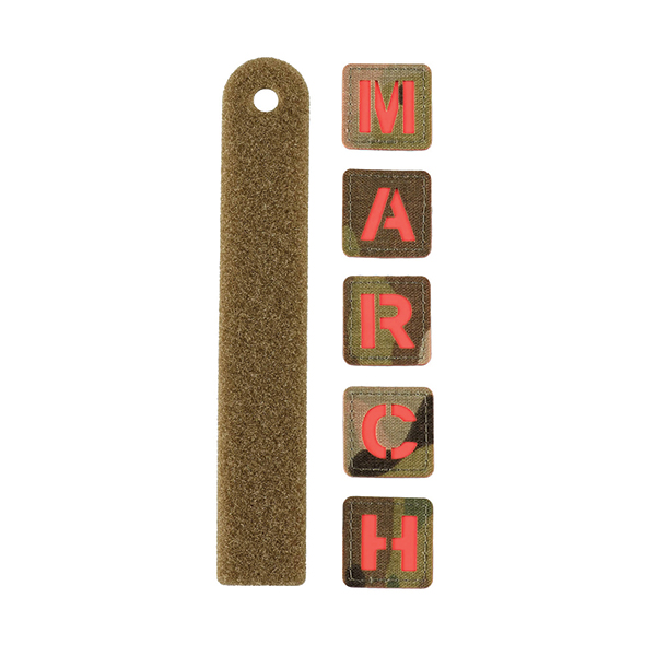 M-Tac нашивка MARCH Multicam/Red/GID. Фото 3