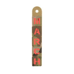 M-Tac нашивка MARCH Multicam/Red/GID