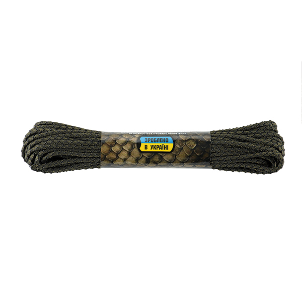 M-Tac паракорд Dragon Cord 15m OD Green/Black. Фото 2