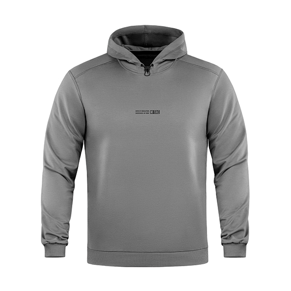 M-Tac кофта Hoodie Born by Revolution Light Grey. Фото 2