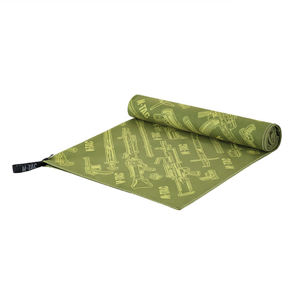 M-Tac рушник мікрофібра Weapon 150х75 green
