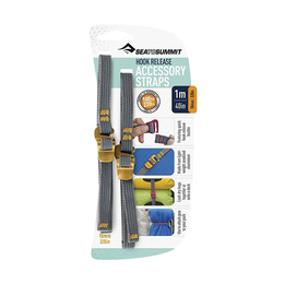 Стяжний ремінь Accessory Strap With Hook Buckle Grey, 1 м x 10 мм від Sea to Summit
