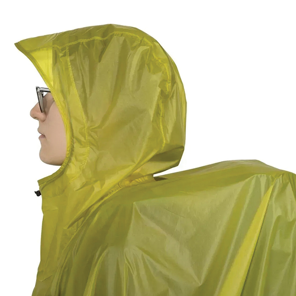 Дощовик-пончо Poncho 15D Lime, 140 х 118 см від Sea to Summit. Фото 3