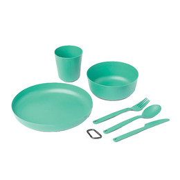 Набір посуду Sea to Summit Camp Dinnerware Set w/ Mesh Sack - 6 Piece,Cabbage