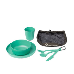 Набір посуду Sea to Summit Camp Dinnerware Set w/ Mesh Sack - 6 Piece,Cabbage. Фото 3