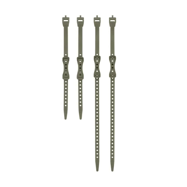 Набір стяжок Stretch-Loc Mini Strap Set 4 Piece, Burnt Olive від Sea to Summit