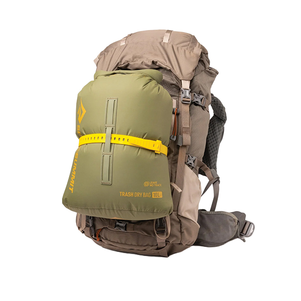 Чохол для сміття Sea to Summit Trash Dry Bag Burnt Olive, 10 L. Фото 4