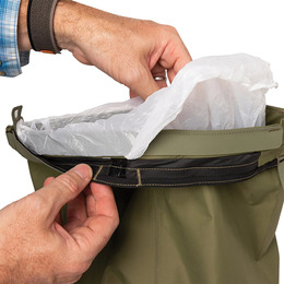 Чохол для сміття Sea to Summit Trash Dry Bag Burnt Olive, 10 L. Фото 6