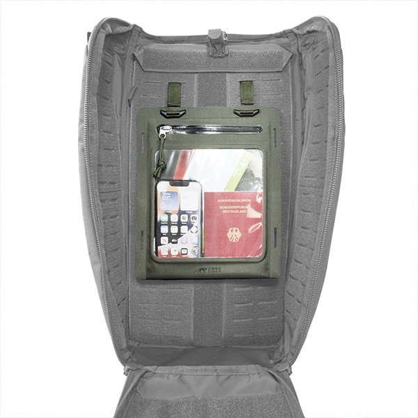 Підсумок Tasmanian Tiger W-Pouch A5 WR Stone Grey Olive. Фото 5