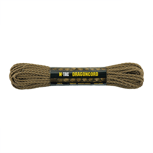 M-Tac паракорд Dragon Cord 15m Coyote/Tan