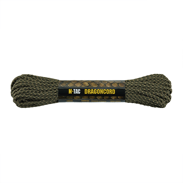 M-Tac паракорд Dragon Cord 15m Ranger Green/Tan