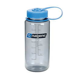Пляшка для води Nalgene Wide Mouth Sustain Water Bottle Gray 0.47L