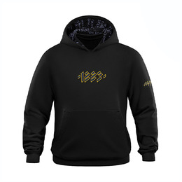 M-Tac кофта Hoodie 1223 Embroidery Cotton Hard Black. Фото 3