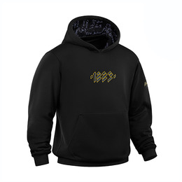 M-Tac кофта Hoodie 1223 Embroidery Cotton Hard Black. Фото 4