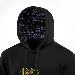 M-Tac кофта Hoodie 1223 Embroidery Cotton Hard Black. Фото 7