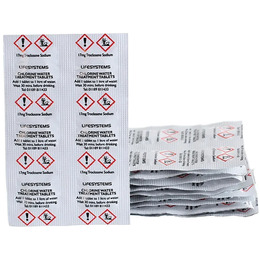 Lifesystems таблетки для дезінфекції води Chlorine. Фото 2