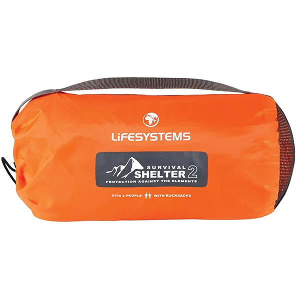 Lifesystems тент Survival Shelter 2 orange. Фото 2
